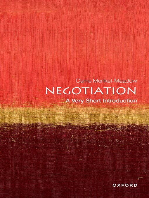 Title details for Negotiation by Carrie Menkel-Meadow - Available